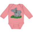 thumbnail image 3 of Inktastic Autism Support Elephants Boys or Girls Long Sleeve Baby Bodysuit, 3 of 5