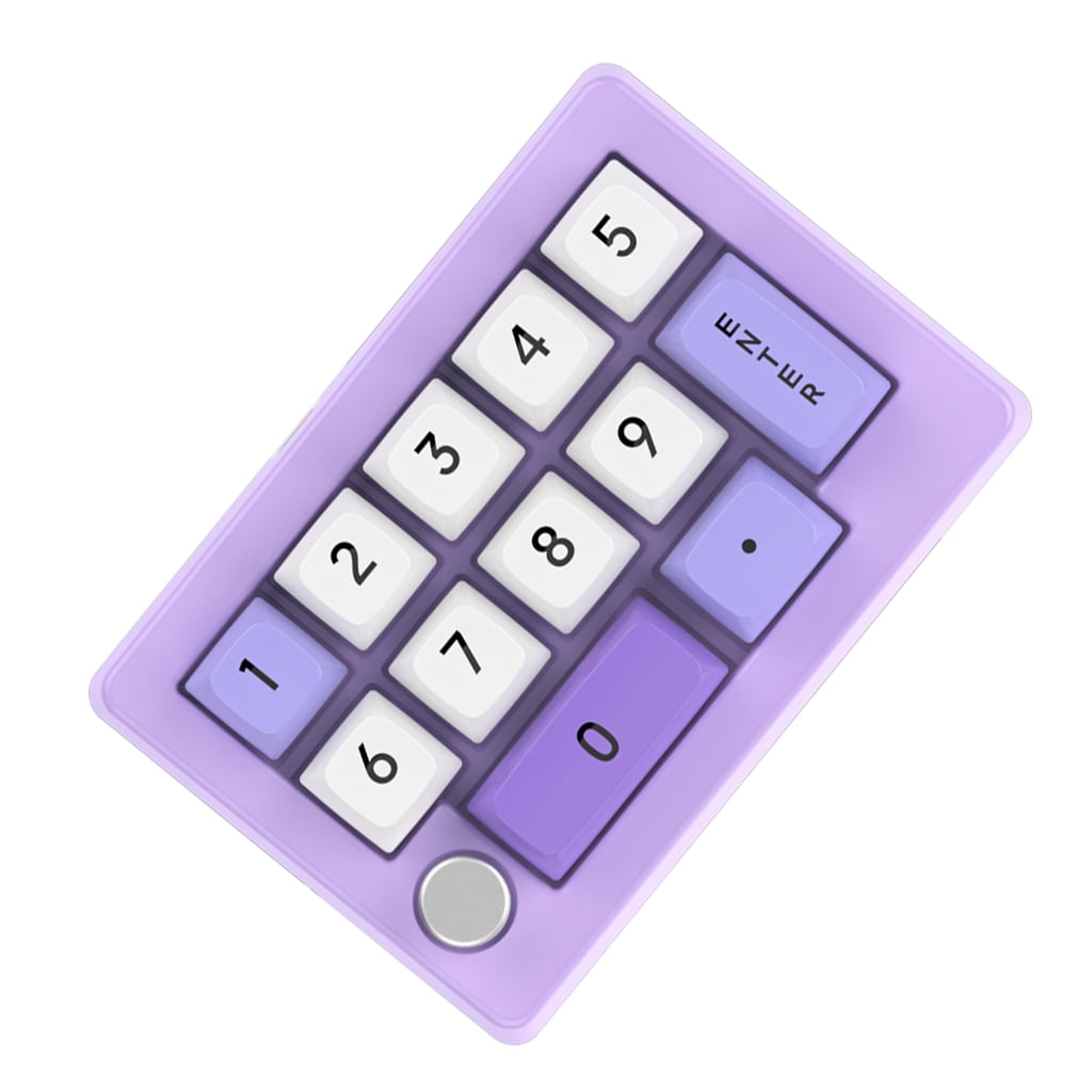 Versatile Mini Numeric Keyboard with Programmable Keys Suitable for Gaming and Works for Enhanced Functionality