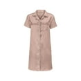 thumbnail image 4 of Ihph7 Satin Nightgowns for Women Button Down Nightgown Summer Nightgowns for Women's Sleepwear Womens Night Gowns for Sleeping Gowns for Women Sleepwear Sleep Shirts for Women Rose Gold 4XL, 4 of 9