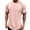 Pink, variant on Quinlirra Men's T-shirts fashion Men's Summer New Loose Sports T-shirt