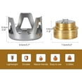 thumbnail image 4 of Redcamp Mini Alcohol Stove Burner for Camping, Lightweight Portable Spirit Burner with Stand, 4 of 6