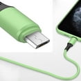 thumbnail image 1 of Oliegs Heated Blanket 1.8m Silicone Data Cable Mobile Phone Color Fast Charging Line Liquid Soft Plastic Flash Charging Cable Suitable For Android Charging Port Chocolate, 1 of 5