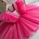 thumbnail image 1 of Niñas Arco Iris unicornio princesa vestido pastel capas tutú vestido de graduación para niños boda noche Formal fiesta desfile Vestidos Tan Jianjun  unisex, 1 of 2