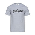 thumbnail image 1 of Gravity Threads T-Shirt à Manches Courtes pour Hommes - Gris Chiné - Moyen, 1 of 1