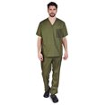 thumbnail image 2 of M&M SCRUBS Men's Scrub Set Medical Scrub Top and Pants, 2 of 4