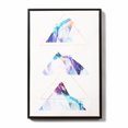 thumbnail image 1 of Triangles Encadrés sur Toile Oeuvre d'Art, 1 of 1