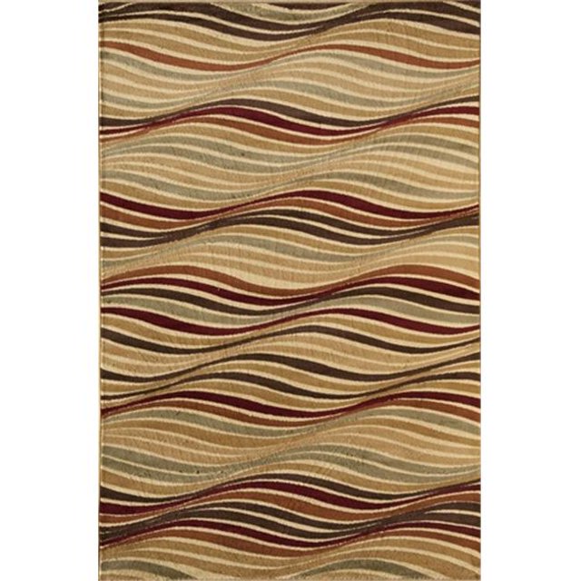 Rugs America 24049 2 ft. 3 in. x 7 ft. 10 in. Capri Blake Runner Area Rug