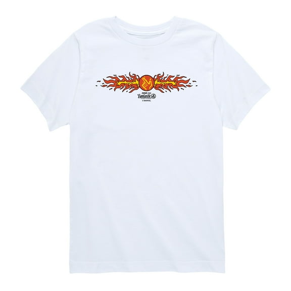 Fantastic Four - Torch - Youth Boys Short Sleeve Graphic T-Shirt