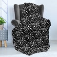 thumbnail image 4 of Animals Soft Flannel Fleece Throw Blanket, Funny Motifs Surreal Shapes in Monochrome Style Rabbits Snakes Dogs, Cozy Plush for Indoor and Outdoor Use, 60" x 80", Charcoal Grey and White, by Ambesonne, 4 of 5