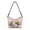 Easter Bunny Tulip Pattern, variant on PU Leather Shoulder Handbag for Women, Watercolor Easter Bunny & Floral Egg Pattern Zipper Closure Hobo Purse for Travel Shopping
