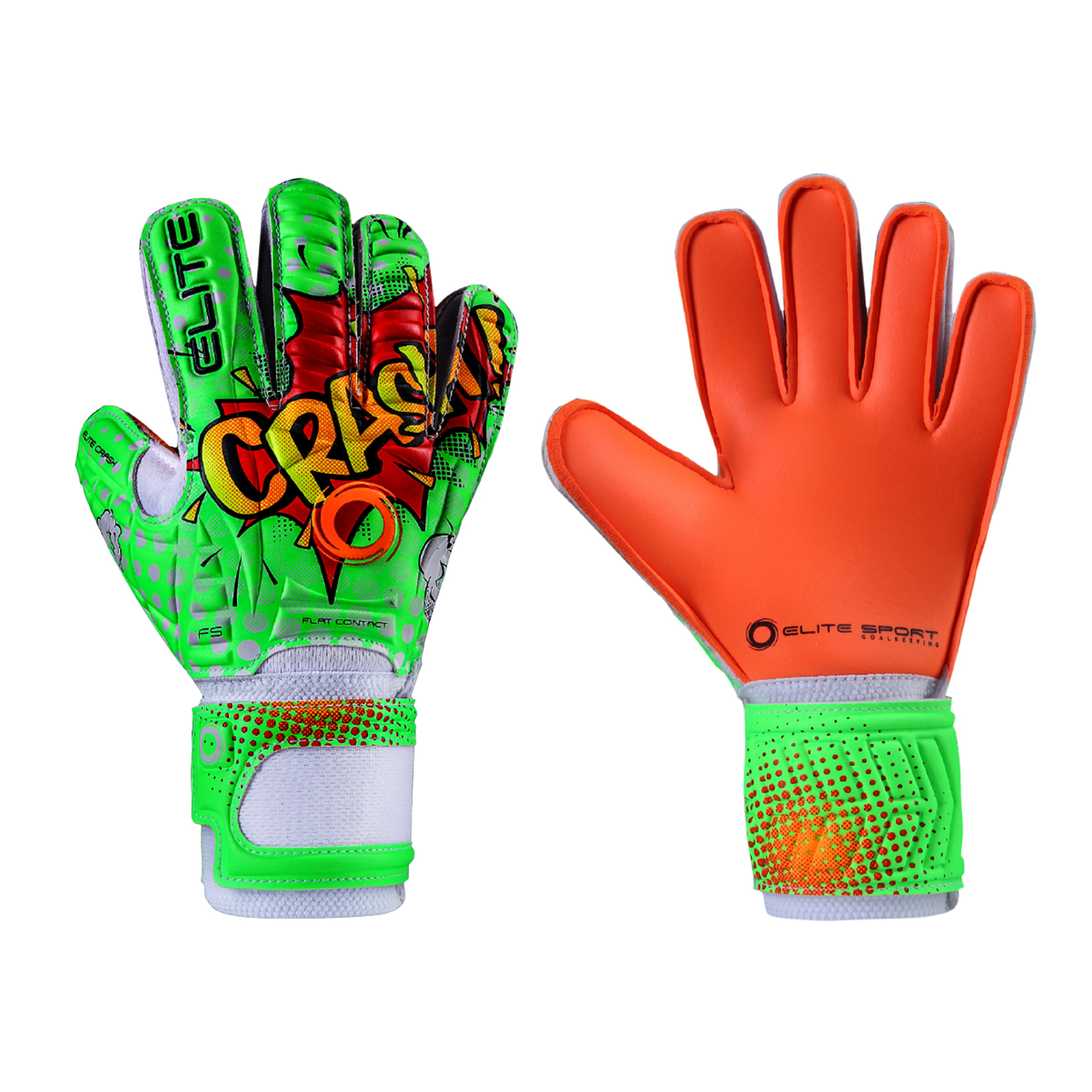 Goalkeeper/Goalie Gloves For Kids With Finger Support/ Spines & Youth & Adult 