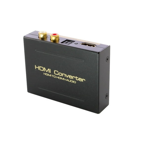 axGear HDMI Audio Extractor to SPDIF RCA Stereo L/R Analog Output Converter