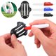 thumbnail image 3 of Muyoka Marcador de línea de pelota de Golf, 6 uds., Kit de herramientas de marcador de dibujo de línea de pelota de Golf con 3 uds., rotulador de pelota de Golf para regalo de entrenamiento de Golf Muyoka Hogar, 3 of 7