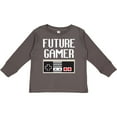 thumbnail image 3 of Inktastic Future Gamer. Boys or Girls Long Sleeve Toddler T-Shirt, 3 of 5
