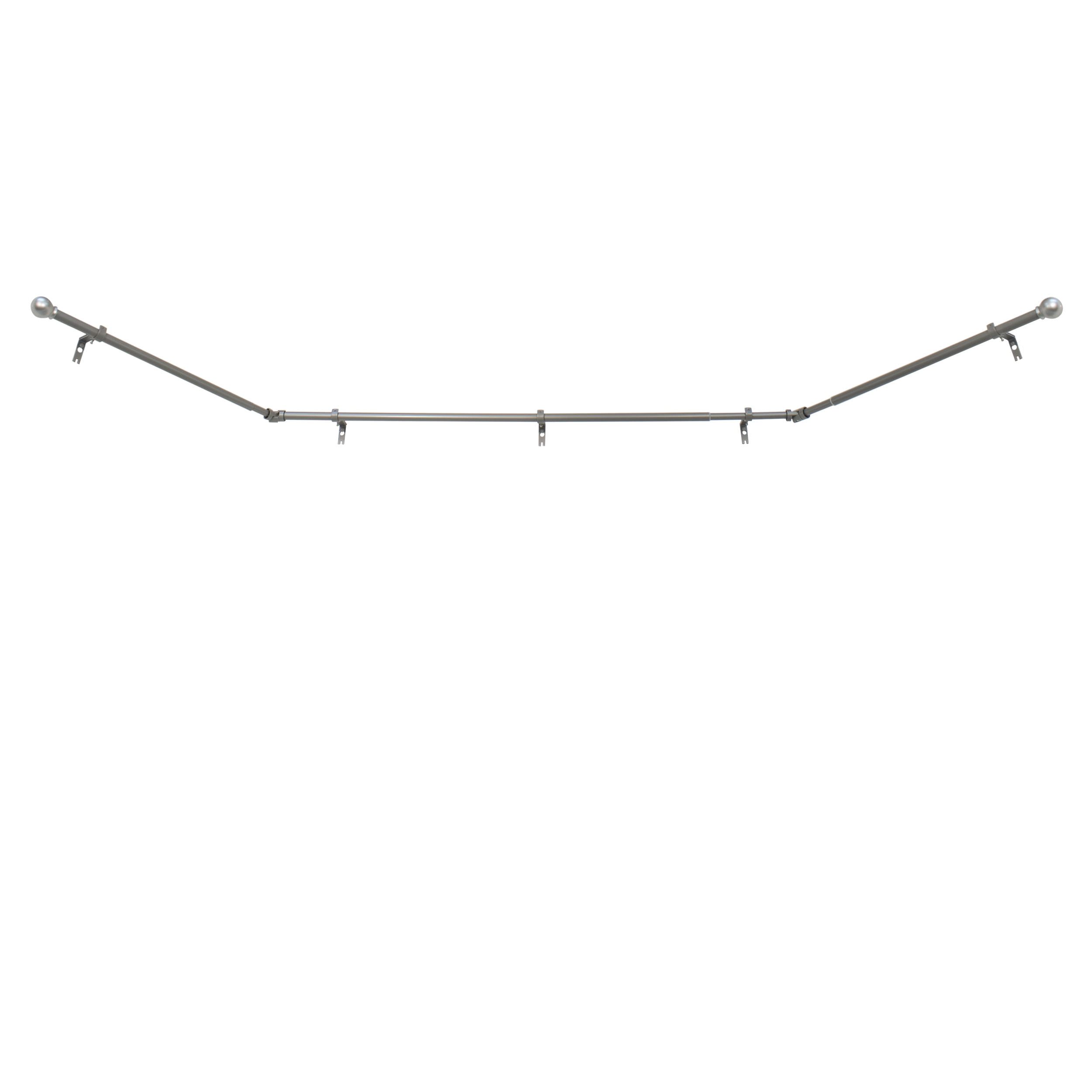 Better Homes and Gardens Bay Window Adjustable Drapery Rod Set
