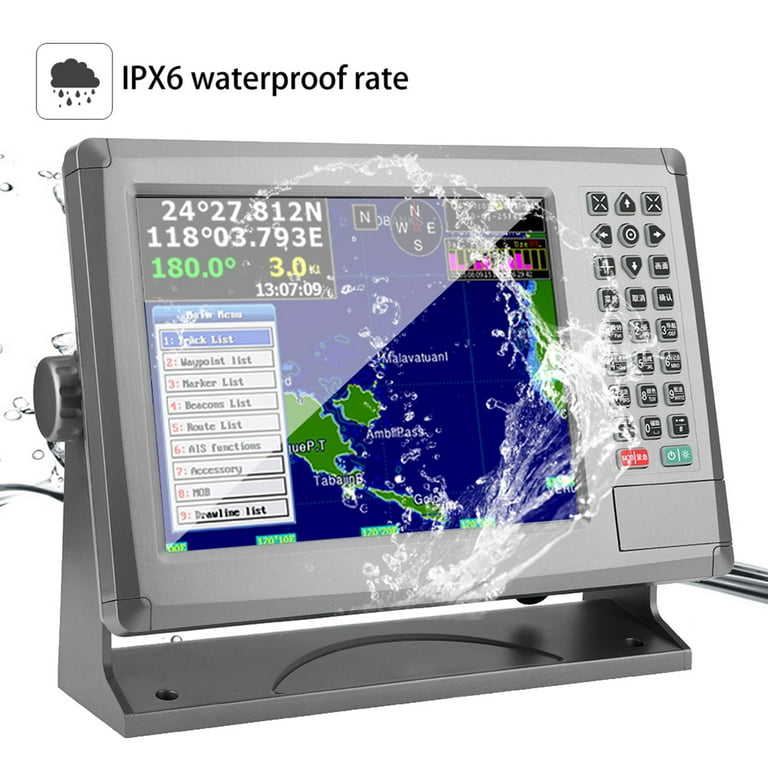 Marine Navigator Navigation Gps Boat Accessory 10.4in Marine GPS Navigator  XF-1069B AIS Collision Avoidance Automatic Identification For XINUO 
