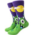 thumbnail image 3 of Textilo Adult Casual Halloween Printed Knee High Socks for Women Men Holiday Fun, 3 of 3