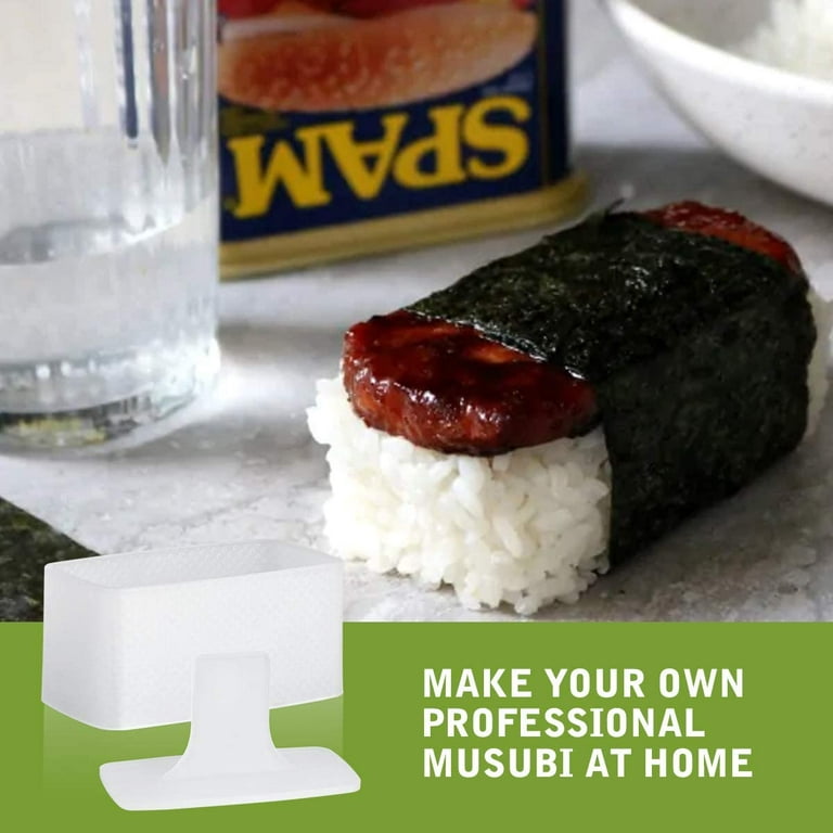  Spam Musubi Mold, 4 Pcs Musubi Maker Kit Spam