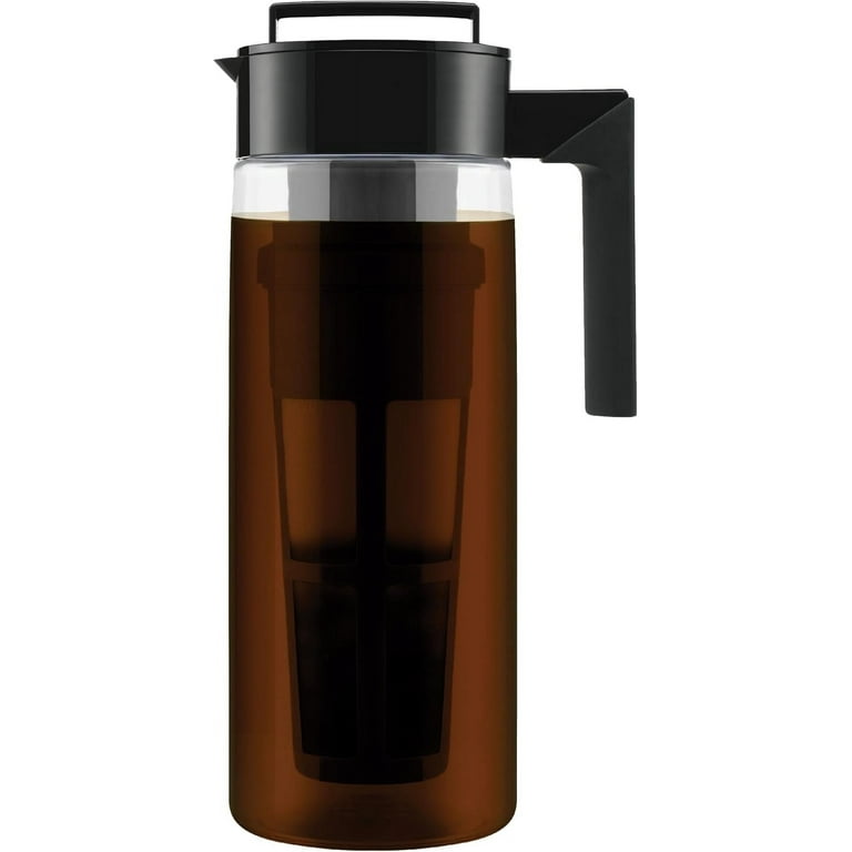 Takeya 2-Quart Deluxe Cold Brew Coffee Maker, Black photo 1