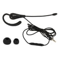 thumbnail image 2 of Casque à une Oreille avec Microphone, Oreillette Monaurale Filaire à Réduction de Bruit Légère pour Centre d'Appels et Bureau, Microphone HD, 2 of 8