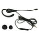 thumbnail image 1 of Auriculares de una sola oreja con micrófono con cable y cancelación de ruido, auriculares monoaurales ligeros para centro de llamadas y oficina, 1 of 8