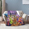 thumbnail image 4 of Scooby Doo Blanket Fuzzy Plush Bed Blanket Cozy Fluffy Air Condition Quilt For Adults Kids, 4 of 6