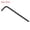 Black, variant on Unique Bargains Ball End Hex Key Wrench L Shaped Long Arm CR-V Silver 3.86"