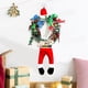 thumbnail image 1 of Ganfancp Coronas de Navidad Colgantes Holiday Tem Tiras Decoración de Navidad Atrezzo Simulación Corona Decoraciones Puerta Colgante Liquidación Ventas Hoy Ofertas Prime 1X Corona, 1 of 6