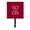 Maroon/White, variant on Carolines Treasures Letter Z Initial Monogram - Green Leash Holder Or Key Hook