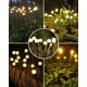 thumbnail image 4 of Luces solares de jardín-Nuevas luces de luciérnaga con energía solar de 8 LED mejoradas Luces de luciérnaga solares Luces de jardín vibrantes impermeables al aire libre, 4 of 5