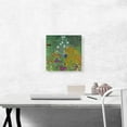 thumbnail image 2 of ARTCANVAS Flower Garden 1907 Canvas Art Print by Gustav Klimt - Size: 12" x 12" (0.75" Deep), 2 of 9