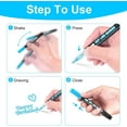 thumbnail image 3 of 36 Colors Double Line Outliner Markers, Coloring Lightstick Graffiti Pens Paint Acrylic Markers Dual Brush, Shimmer Doodle Outline Pens Art Crafts Gift Greeting Card Christmas Stocking Stuffers(, 3 of 7