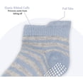 thumbnail image 3 of Rising Star Unisex Non Slip Low-Cut Grip Socks for Infants and Toddlers (9 Pack), 3 of 5