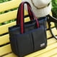 thumbnail image 5 of Bolso de lona para mujer, bolso casual, bolso de almuerzo tipo momia, bolso retro, 5 of 6