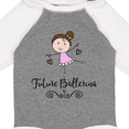 thumbnail image 4 of Inktastic Future Ballerina Girls Dance Girls Long Sleeve Baby Bodysuit, 4 of 5