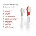 thumbnail image 3 of SonicPRO Kids (8x) Compact Replacement Brush Heads with Covers, Compatible with Kids Philips Sonicare Hx6032/94, HX6311/07, HX6311/02-8 Pack SonicPRO made by Great Value Tech SonicPRO NA, 3 of 7