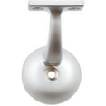 thumbnail image 2 of Heavy-Duty Handrail Bracket with 2-1/8" Round Base, Satin Chrome by Stone Harbor Hardware, 2 of 3