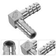 thumbnail image 3 of Metal Air Hose Coupler Elbow Air Hose Connector 90 Degree Air Pipe Fitting, 3 of 4