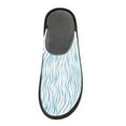 thumbnail image 3 of IAUYY Memory Foam House Slippers Suitable for Both Men and Women. Comfortable, Anti-Slip Plush Flat-Bottomed Slippers The Best Holiday Gift Simple Line Art, 3 of 9