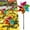A, variant on Gmogad Large 24.5" Plastic Windmill, Bright Multicolor Spinning Garden Decor for Orchard, Farm, Kids' Party - DIY Outdoor Toy for Birthday, Wedding & Carnival Decoration