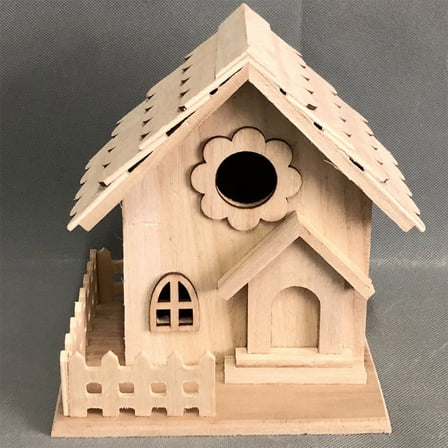 Masteelf Bird House Home Decoration Birdhouse Outdoor Hanging Birds