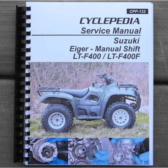 2002-2007 Suzuki Eiger LTF400 LTF 400 ATV Quad SERVICE & REPAIR MANUAL