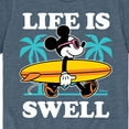 thumbnail image 3 of Mickey & Friends - Life Is Swell - Toddler And Youth Short Sleeve Graphic T-Shirt, 3 of 5