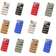 thumbnail image 2 of Chaqueta de invierno con plumón 3D, funda de tela suave para teléfono, funda a prueba de golpes 3D bonita para iPhone 15 Promax/14 Promax, 2 of 5