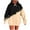 Beige, variant on Oversized Hoodies for Women Color Block Print Casual Sweatshirt Tie Dye Workout Top Long Sleeve Drop Shoulder Pullover Fall Sweatshirts for Women