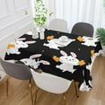 thumbnail image 5 of Coolnut Easter Eggs Cute Rabbits Tablecloth Rectangle Colorful Table Cloth Large Square Table Cover for Dining Kitchen Party 60"x120" Decor Gift, 5 of 7