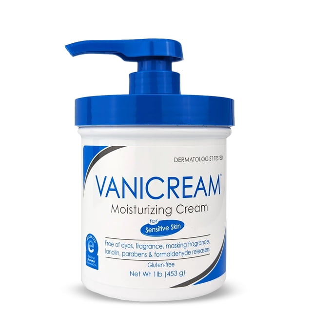 Vanicream Moisturizing Cream with Pump, 16 Ounce