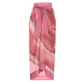 thumbnail image 4 of One Piece Bathing Suit for Women with Beach Cover Up Wrap Skirt Swimsuits Summer Sarong Floral Print Bikini Set (X-Large, Pink), 4 of 4