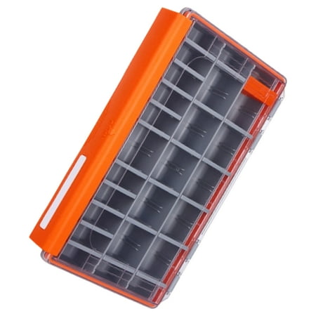 SIEYIO Fishing Tackle Box Portable Storage Trays Lure Organizers Storage Box Baits Separator Organizers with Removable Divider
