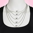 thumbnail image 4 of Women's Stainless Steel Cross with Crystals Necklace - 1 Peter 5:7 by Shields of Strength, 4 of 4